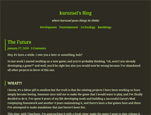 Tablet Screenshot of kurozael.com